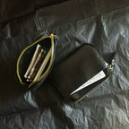 Gothic Cross Leather Coin Purse