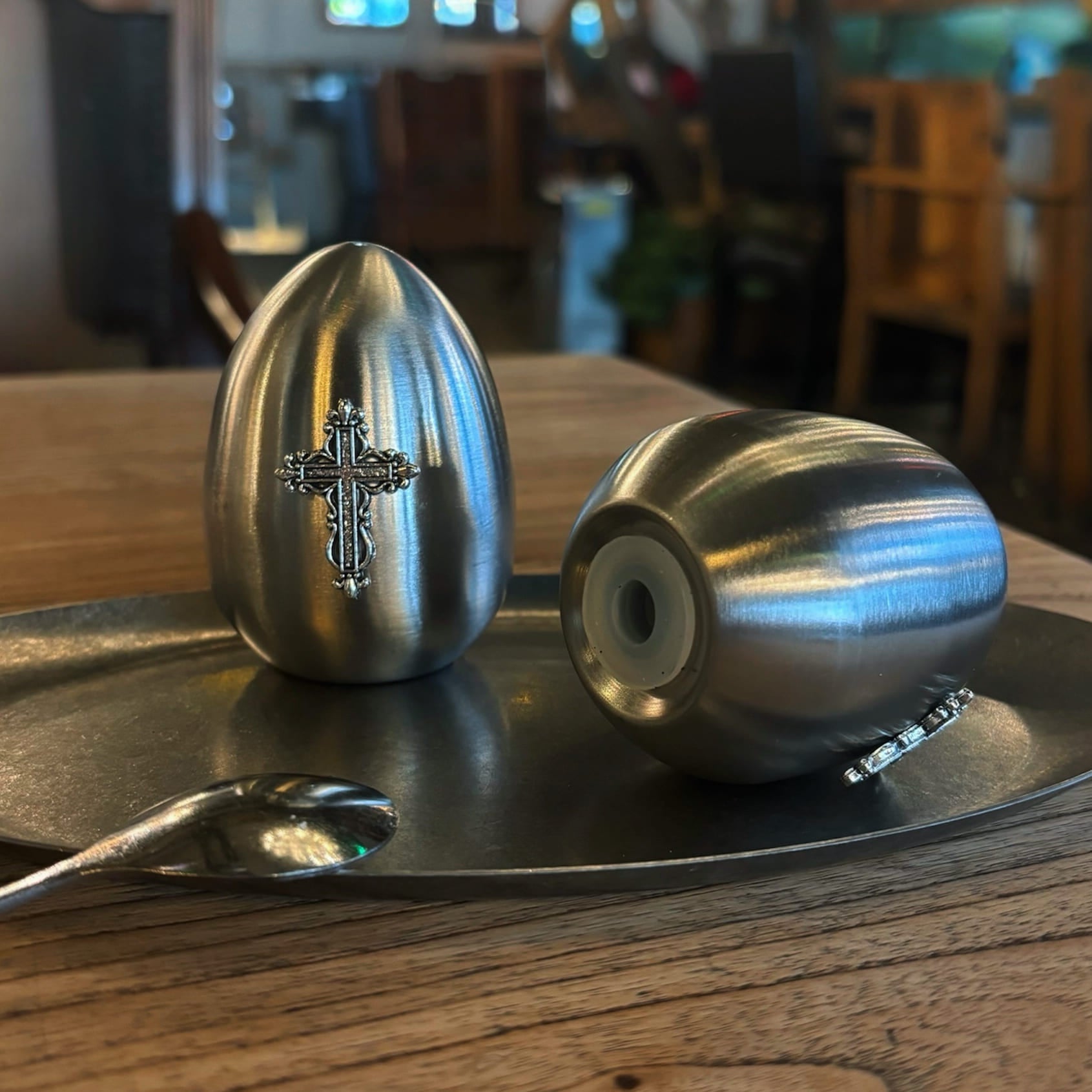 Gothic Cross Spice Shaker Set