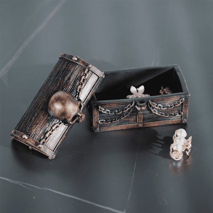 Gothic Skull Jewelry Box