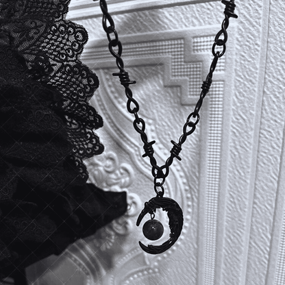 Dark Moon Necklace