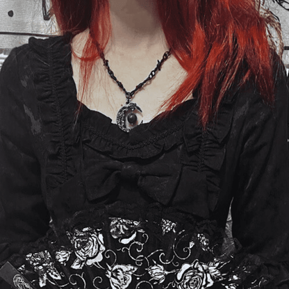 Dark Moon Necklace