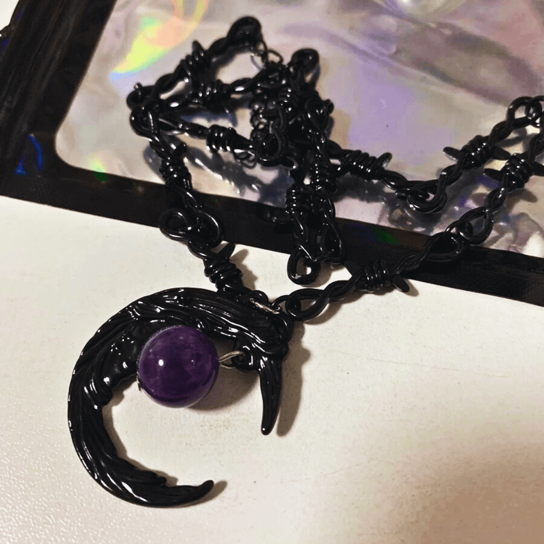 Dark Moon Necklace