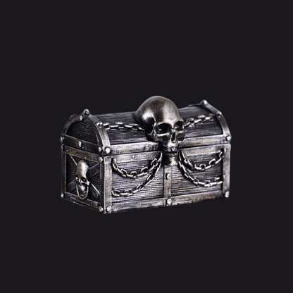 Gothic Skull Jewelry Box