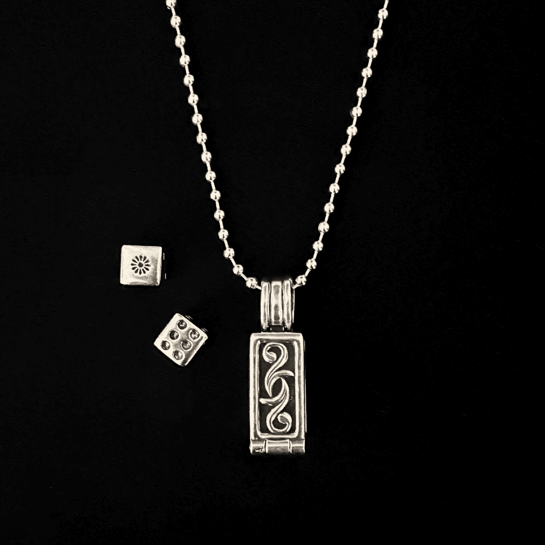 Frame Dice Necklace