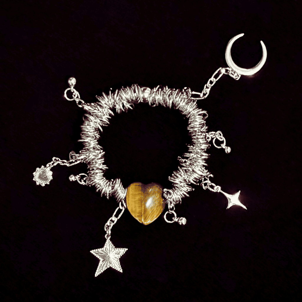 Tiger Eye Heart Bracelet