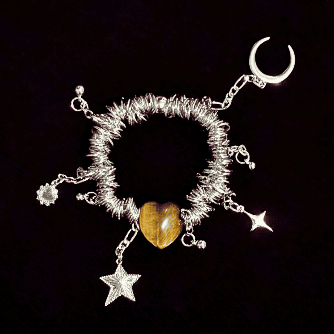 Tiger Eye Heart Bracelet