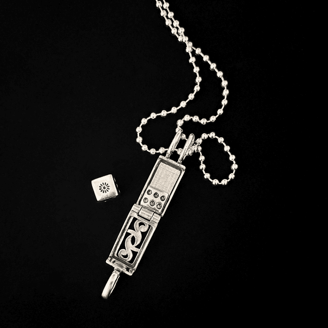 Frame Dice Necklace