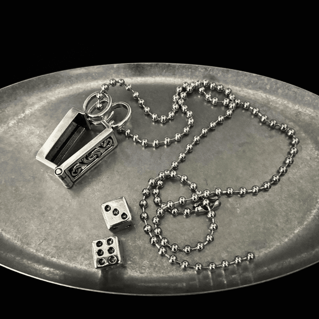 Frame Dice Necklace