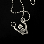 Frame Dice Necklace