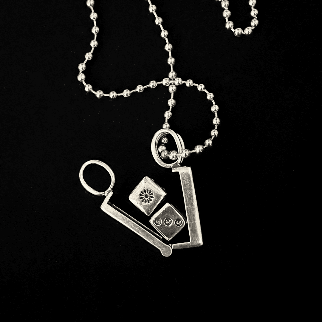 Frame Dice Necklace