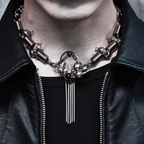 Cyberpunk Mechanical Necklace