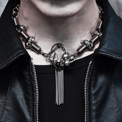 Cyberpunk Mechanical Necklace