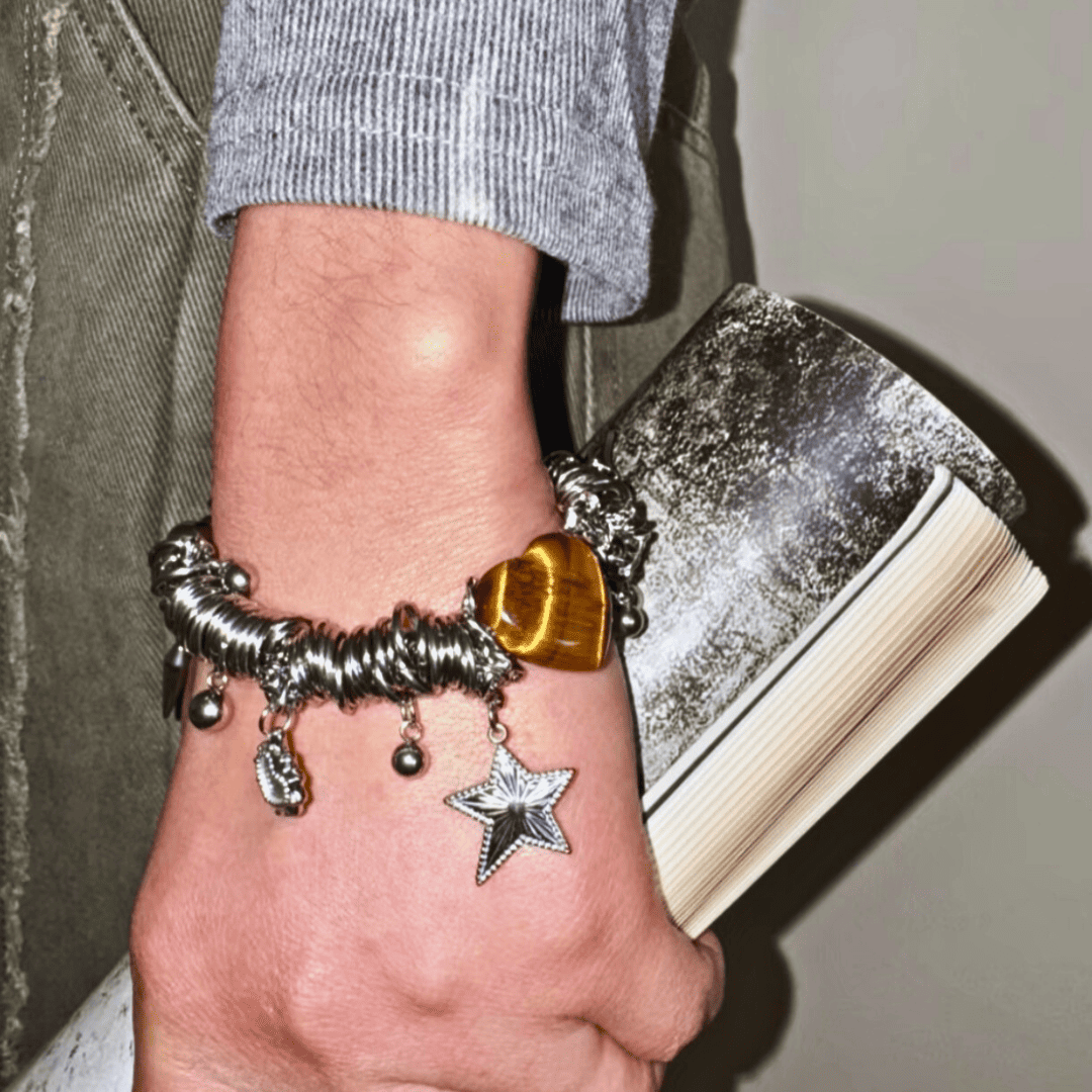 Tiger Eye Heart Bracelet