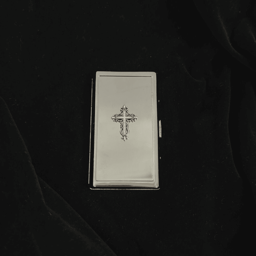 Gothic Cross Cigarette Case